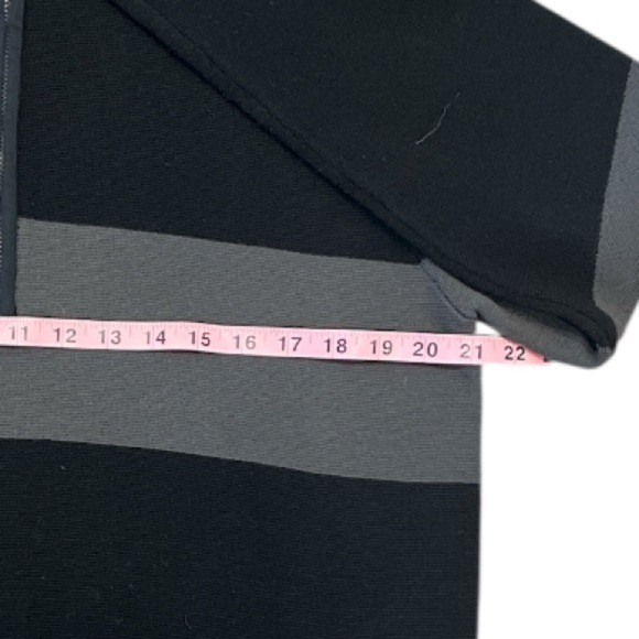 Vintage Men’s Large Banana Republic 2004 1/4 Zip Wool Knit Colorblock Sweater - Picture 10 of 10